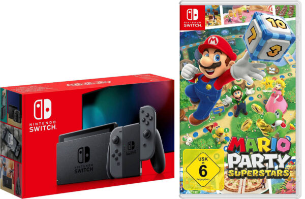 Pack Console Nintendo Switch + Mario Party Superstars + Nintendo Switch online (New)